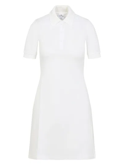 COURRÈGES WOMEN'S PIQUÃ© POLO DRESS