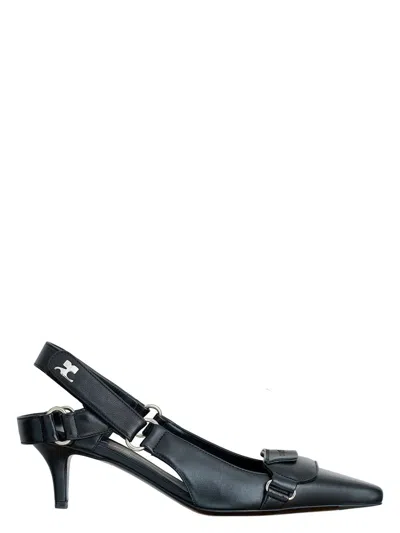 Courrèges Women's Scarpa Racer Pumps In Black