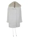 Courrèges Courreges Women Tech Twill Parka Coat In White