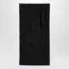 Courregã¨s Women's Midi Skirt With Draping In Black