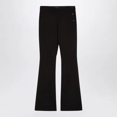 Courregã¨s Women's Wool Trousers In Brown