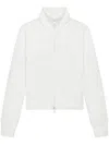 Courrèges Off-white Scuba Interlock Track Jacket In 白色