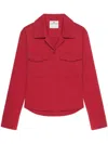 Courrèges Shirt Utility Polycotton In Red