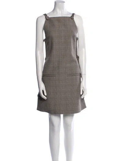 Pre-owned Courrèges 2024 Mini Dress In Gray
