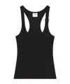 Courrèges Holistic Buckle 90s Tank Top In Black