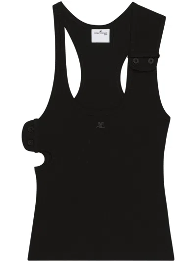 COURRÈGES 90'S RIBBED TANK TOP