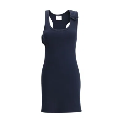 COURRÈGES 90S RIB MIDI DRESS