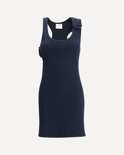 COURRÈGES 90S RIB MIDI DRESS