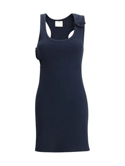 COURRÈGES 90S RIB MIDI DRESS