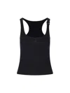 Courrèges Courreges "top Holistic With Buckle Detail In Blue