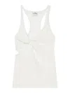 Courrèges Top - Blanco In White