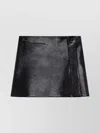 Courrèges One Minute Mini-skirt Clothing In Black