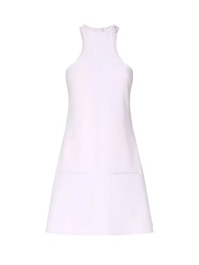 Courrèges A-line Scuba Dress In Pink