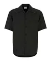 Courrèges Courreges Man Black Polyester Shirt In Black
