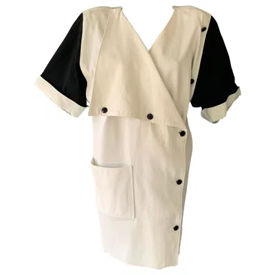 Pre-owned Courrèges Abito Courreges Anni 80in Ottime Condizioni In Sand