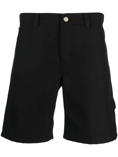 Courrèges Above-knee Length Shorts In Black