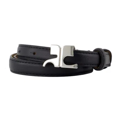 Courrèges Ac Belt Courreges Leather Black