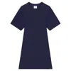 Courrèges T-shirt Mini Dres In Blue