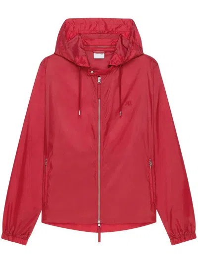 COURRÈGES COURRÈGES AC HOODED WINDBREAKER
