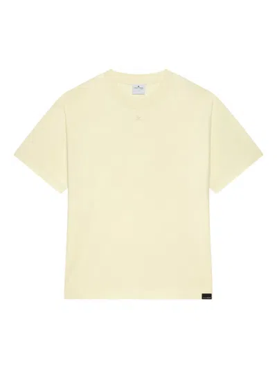 Courrèges Ac-logo T-shirt In Yellow