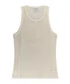 Courrèges Ac Mesh Tank Top In Nude