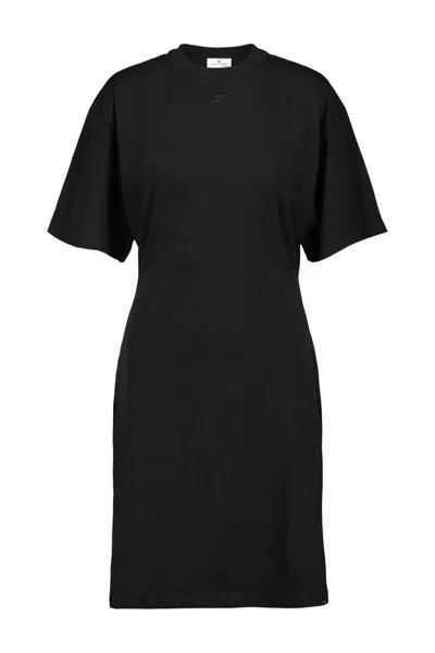 COURRÈGES COURRÈGES AC MINI DRESS CLOTHING