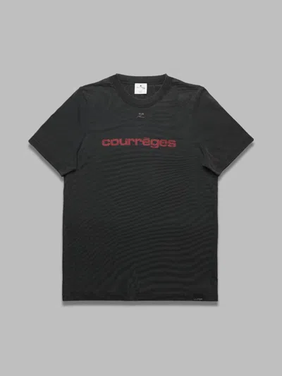 COURRÈGES AC PRINTED STONE T-SHIRT