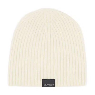 Courrèges Ac Ribbed Beanie