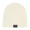 Courrèges Ribbed Lambswool Beanie For Men In Beige