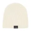 Courrèges Ac Ribbed Beanie Courreges Wool Neutral In Neutral