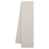 Courrèges Ac Ribbed Scarf - Courreges - Wool - Neutral In White