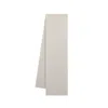 Courrèges Ac Ribbed Scarf Courreges Wool Neutral In Neutrals