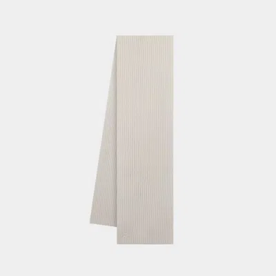 Courrèges Courregès Ac Ribbed Scarf