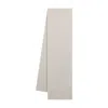 Courrèges Ac Ribbed Scarf Courreges Wool Neutral In Neutral