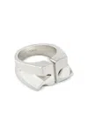Courrèges Ac Signet Ring In Silber