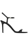 Courrèges Ac Sandals In Black