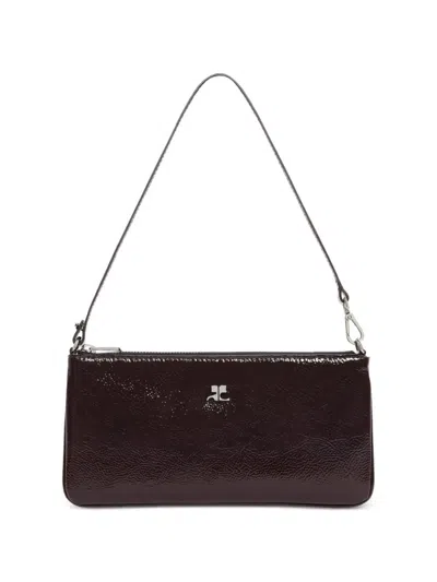 Courrèges Courregès Ac Shoulder Bag -  - Leather - Burgundy