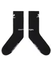 Courrèges Ac Sports Socks In Black