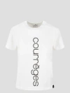 Courrèges Ac Straight Printed T-shirt In White