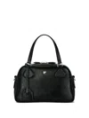 Courrèges Adjustable Strap Shoulder Bags With Silver Hardware In Schwarz