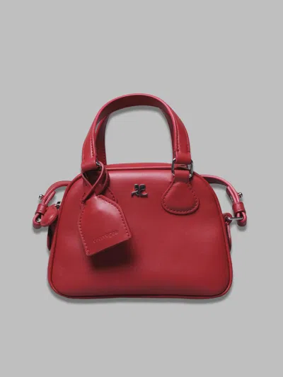 Courrèges Ac Stud Mini Bowling Bag