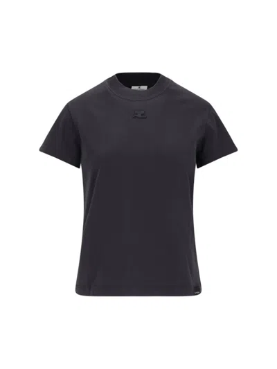 COURRÈGES AC" T-SHIRT - GREY