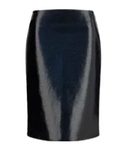 Courrèges A-line Mini Skirt In Black