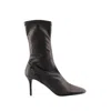 Courrèges Ankle Boots - Courreges - Pvc - Black In Black