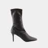 Courrèges Ankle Boots Courreges Pvc Black In Black
