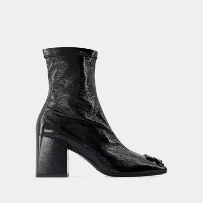 Courrèges Courregès Ankle Boots In Black