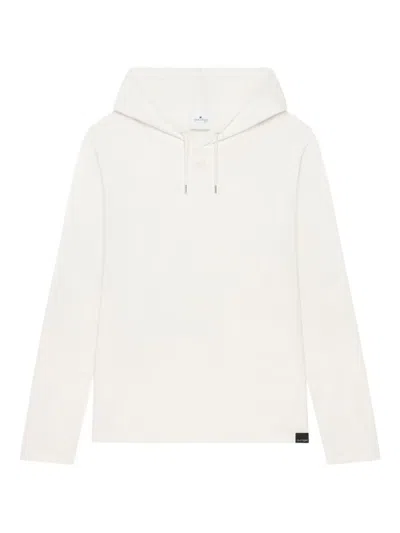 Courrèges Asymmetric Long-sleeve Hoodie In White