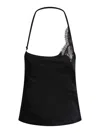 Courrèges Courreges Viscose-elastane Tank Top In Black