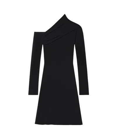 COURRÈGES COURRÈGES TWIST CREPE MINI DRESS