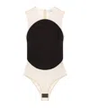 Courrèges Courreges Pre Illusion Circle Bodysuit In White